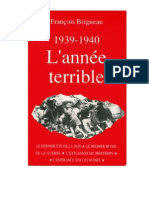 71387742 Brigneau Francois 1939 1940 L Annee Terrible