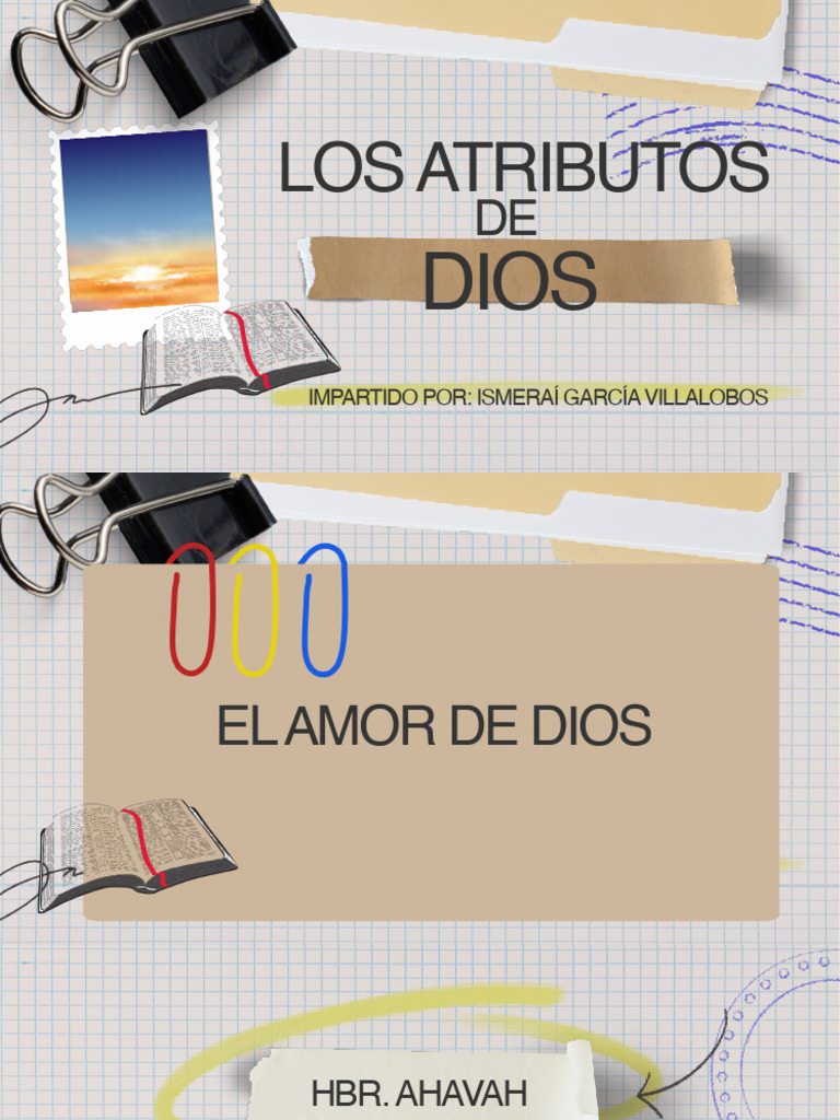 El Amor de Dios | PDF | Amor | Pecado