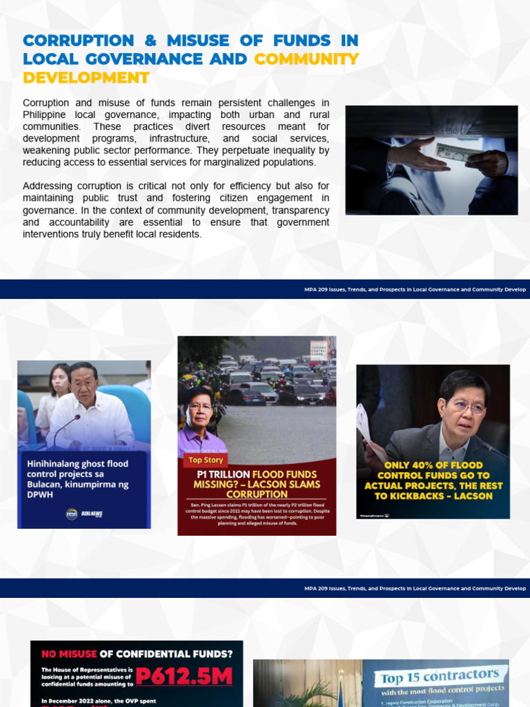 MPA 209_Issues, Trends, and Prospects in Local Governance and Community ...