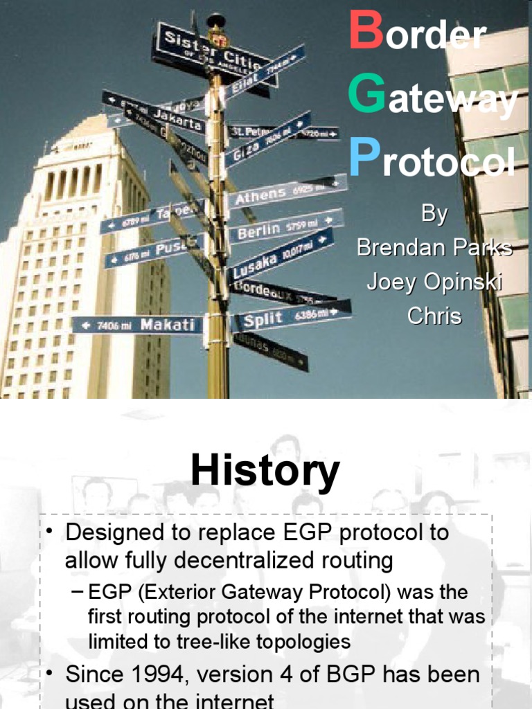 Understanding the Border Gateway Protocol | PDF