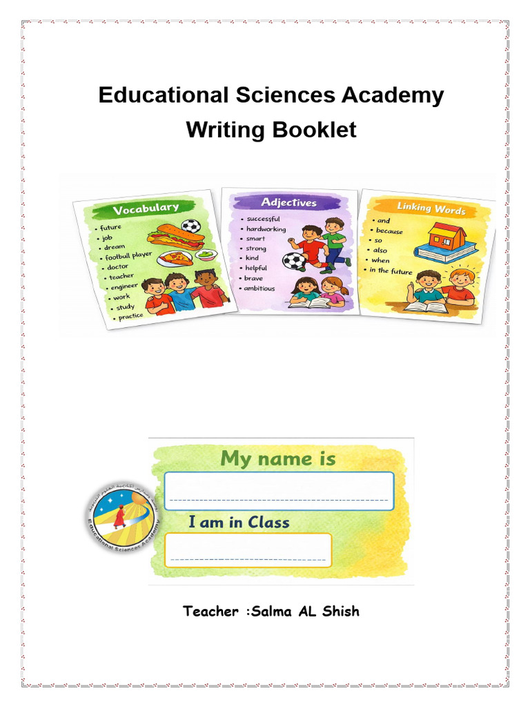 Writing Booklet 2026 3.4 | PDF