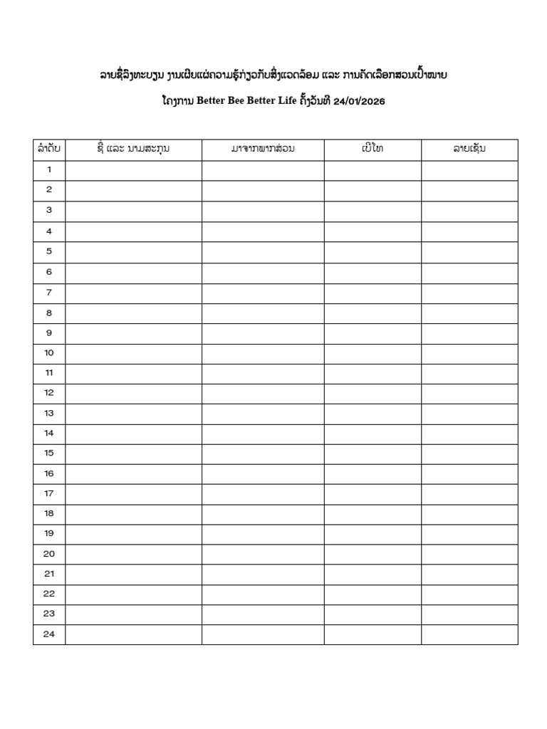 Register Form | PDF