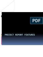 Project Report Objectives