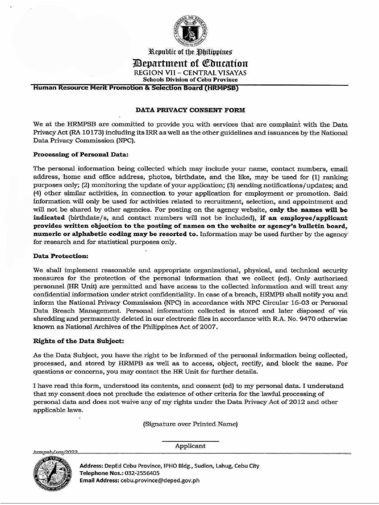 Data Privacy | PDF