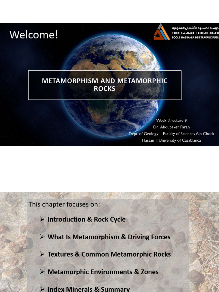 09 M117 GEOL Metamorphic Rocks | PDF | Rock (Geology) | Slate