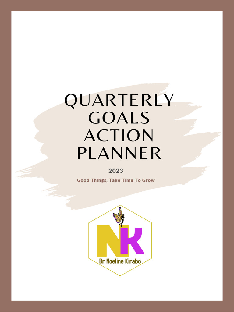 Copy of Goals Action Plan Workbook | PDF | Motivational | Motivation