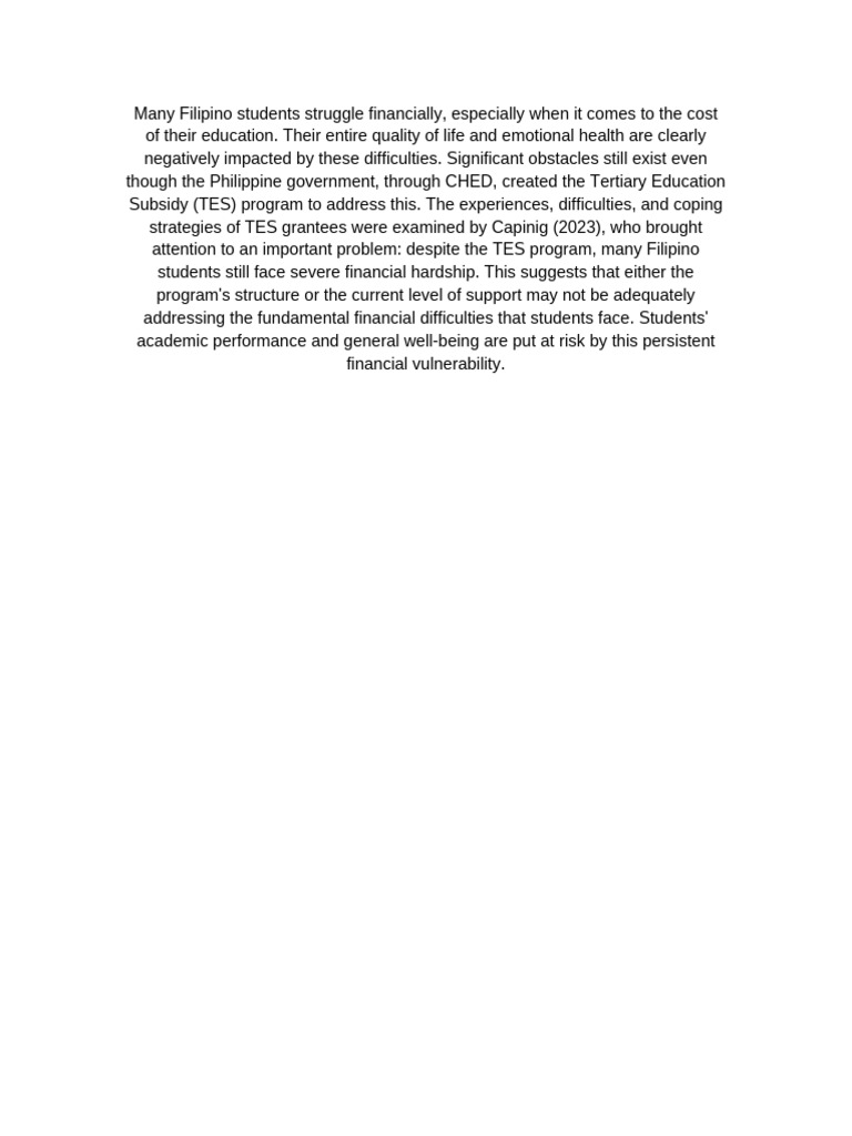 TES Formatted | PDF