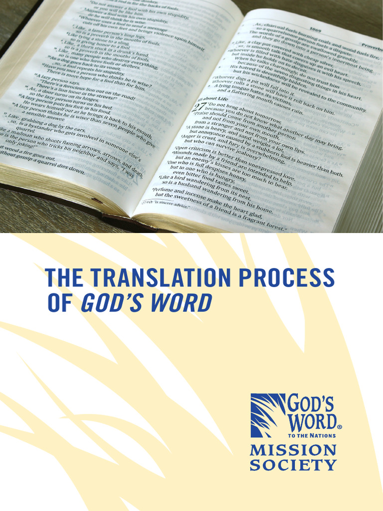 GWNMS Translation Process Booklet 0616 | PDF | Translations | Bible