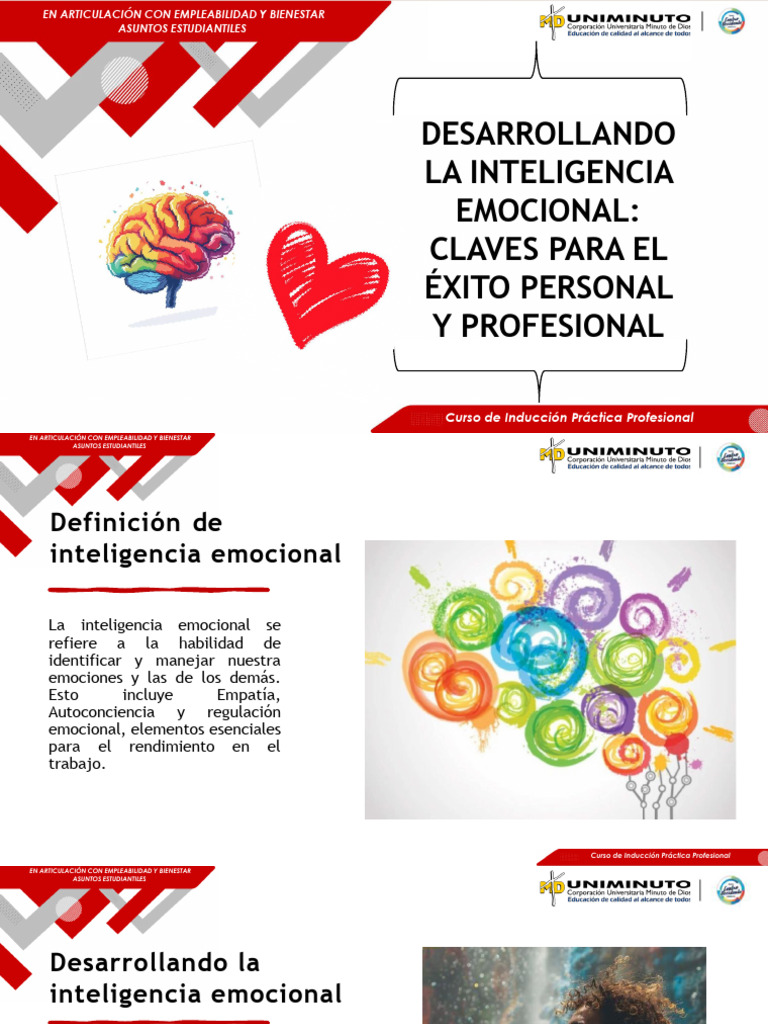 Inteligencia Emocional 2026-1 | PDF | Las emociones | Inteligencia ...