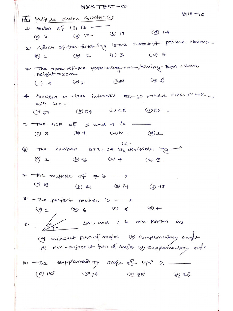 Class 5 | PDF