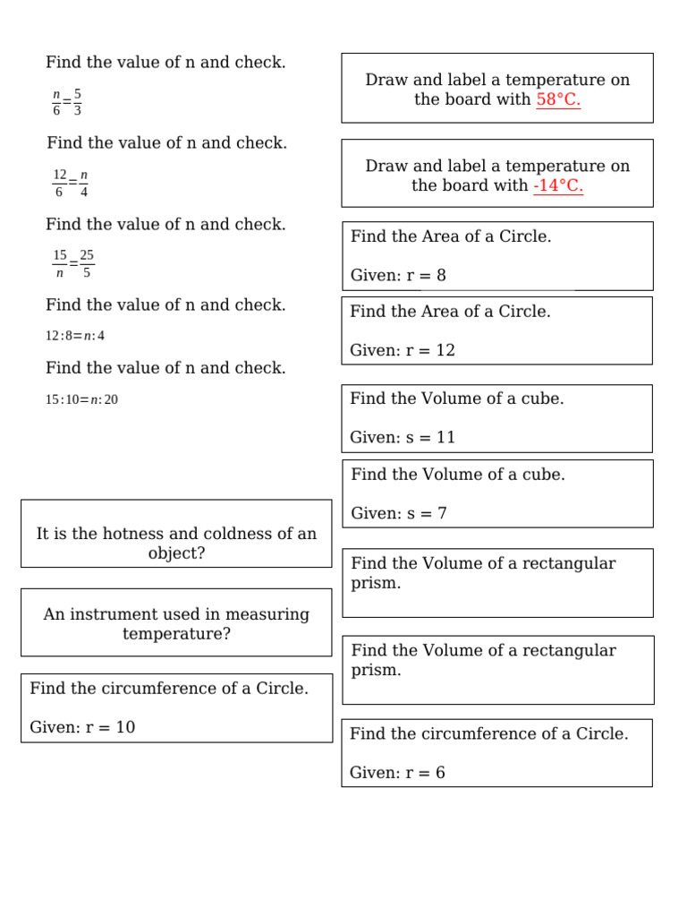 Graded Recitation Math | PDF