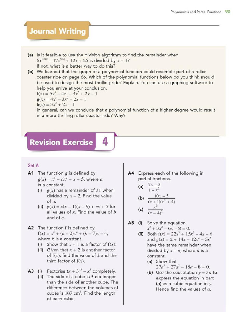 Rev. Exercise 4 Questions | PDF