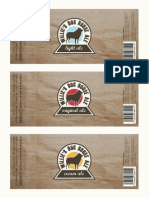 Willie's Dog House Ale Labels