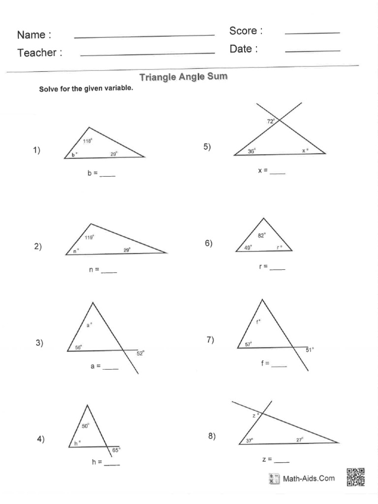 Triangle WKST PG 1 | PDF