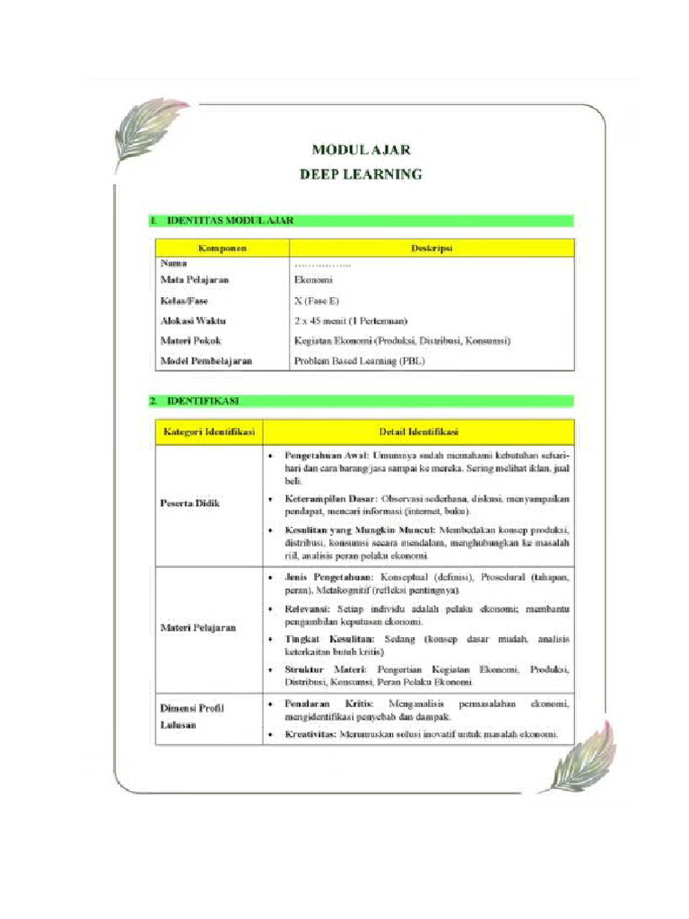 Contoh Modul | PDF