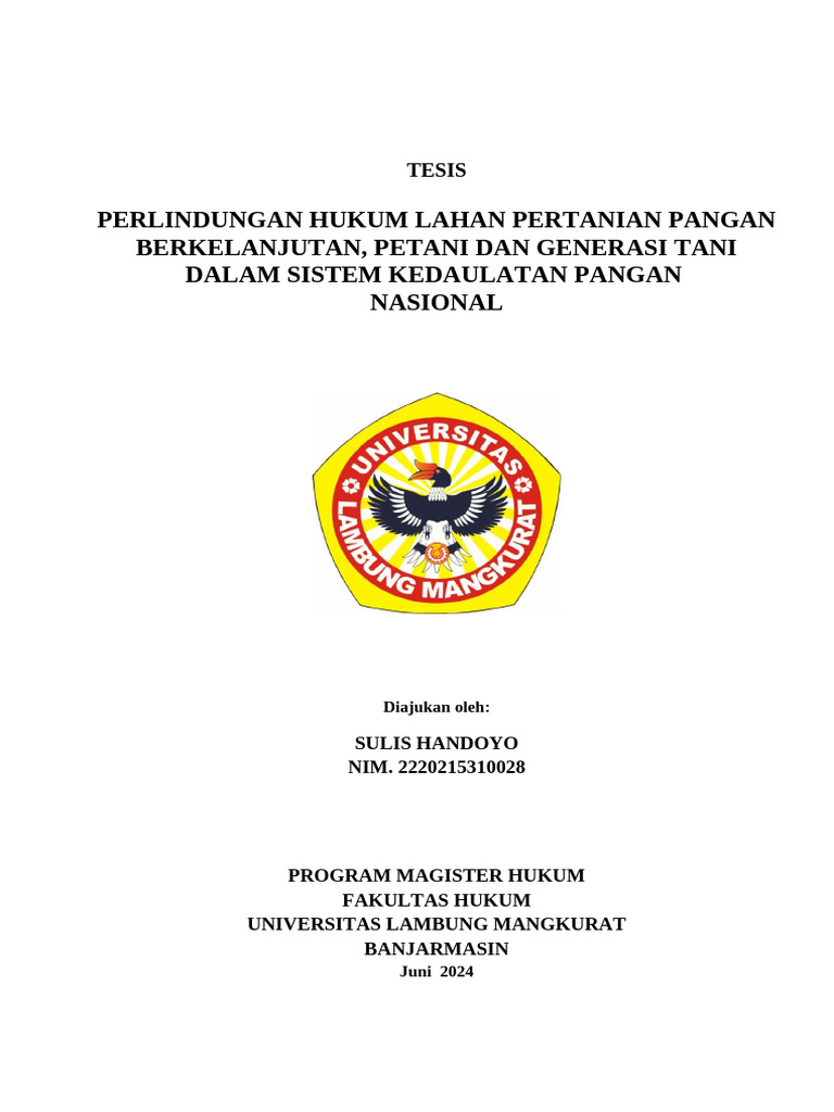 Seminar Hasil Penelitian Sulis | PDF
