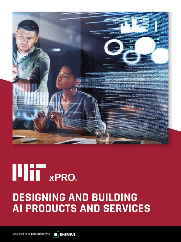 MIT XPRO - Designing and Building AI Products and Services - Brochure ...