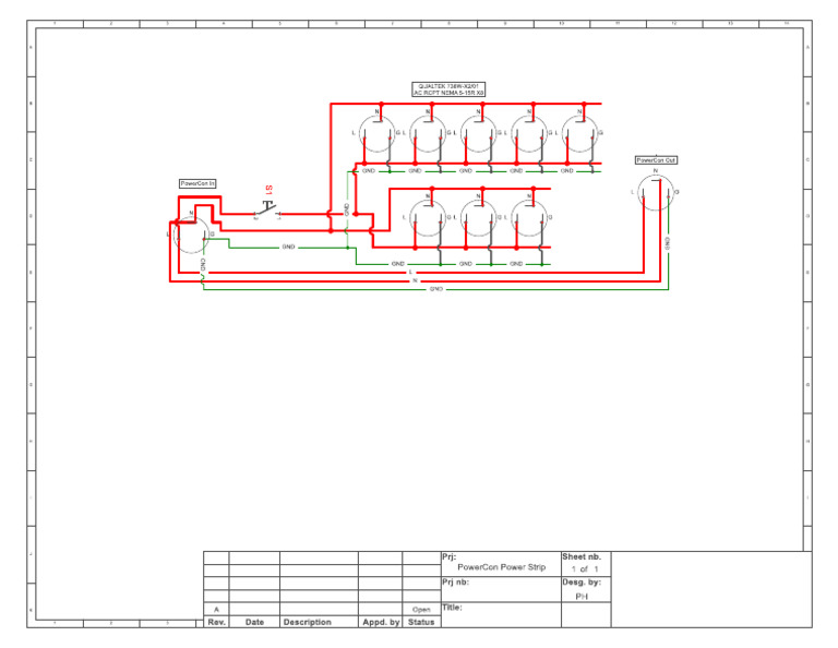 PowerCon Strip | PDF