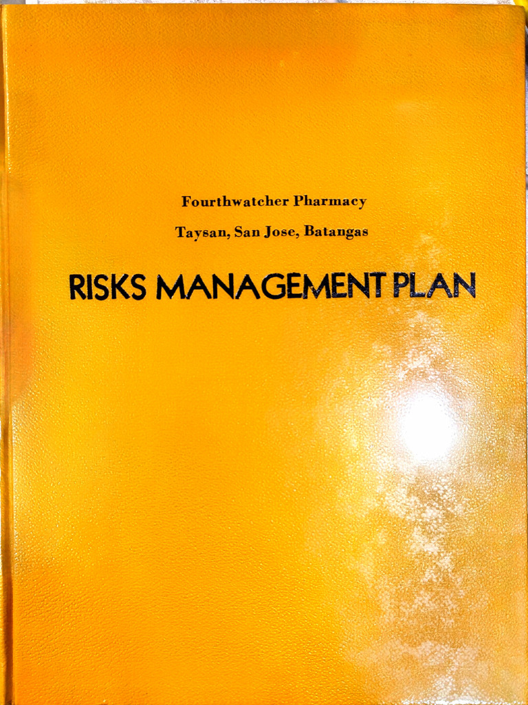 Risks Management Plan | PDF
