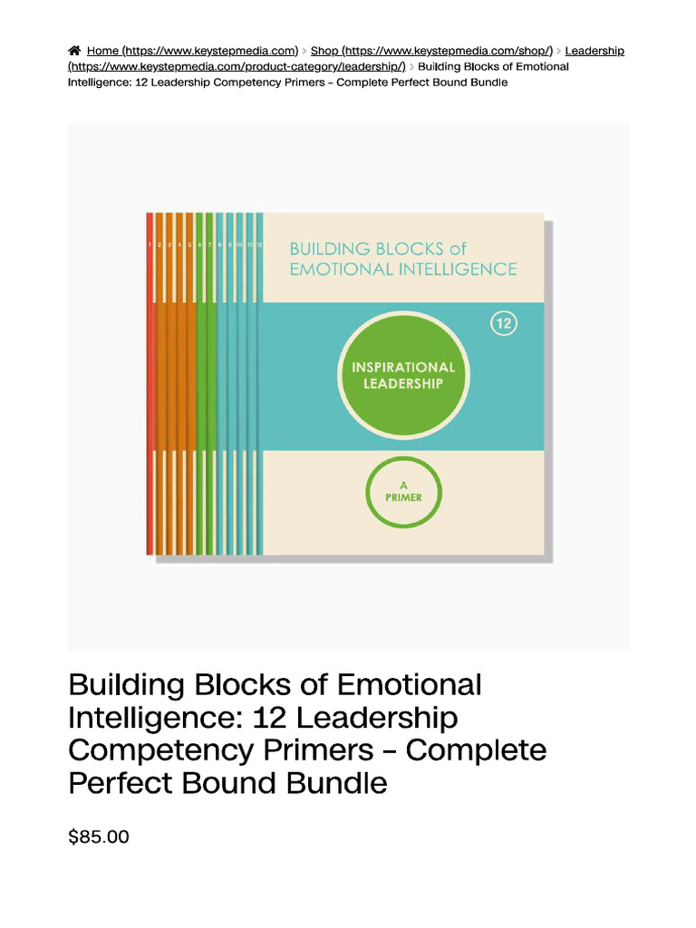 Building Block of Emotional Intelligence | PDF