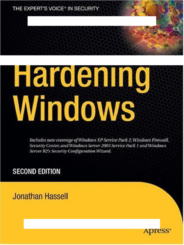 Hardening Windows (2nd Edition) Hassell PDF | PDF | Windows 2000 ...