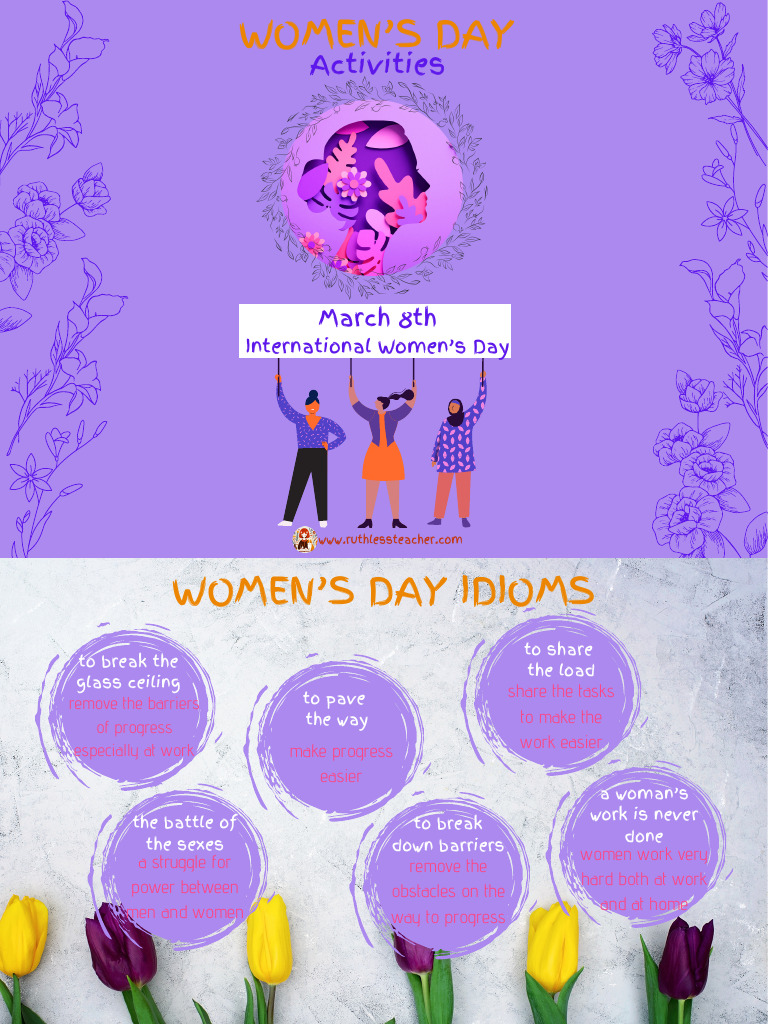 Womens Day Idioms C1 C2 | PDF