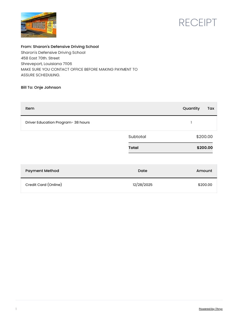 Receipt | PDF
