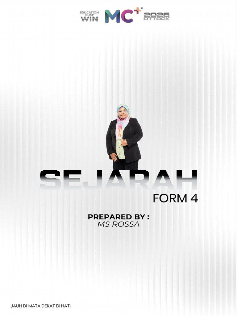Note-Form 4 Sejarah Ms Rossa 08.01.2026 | PDF