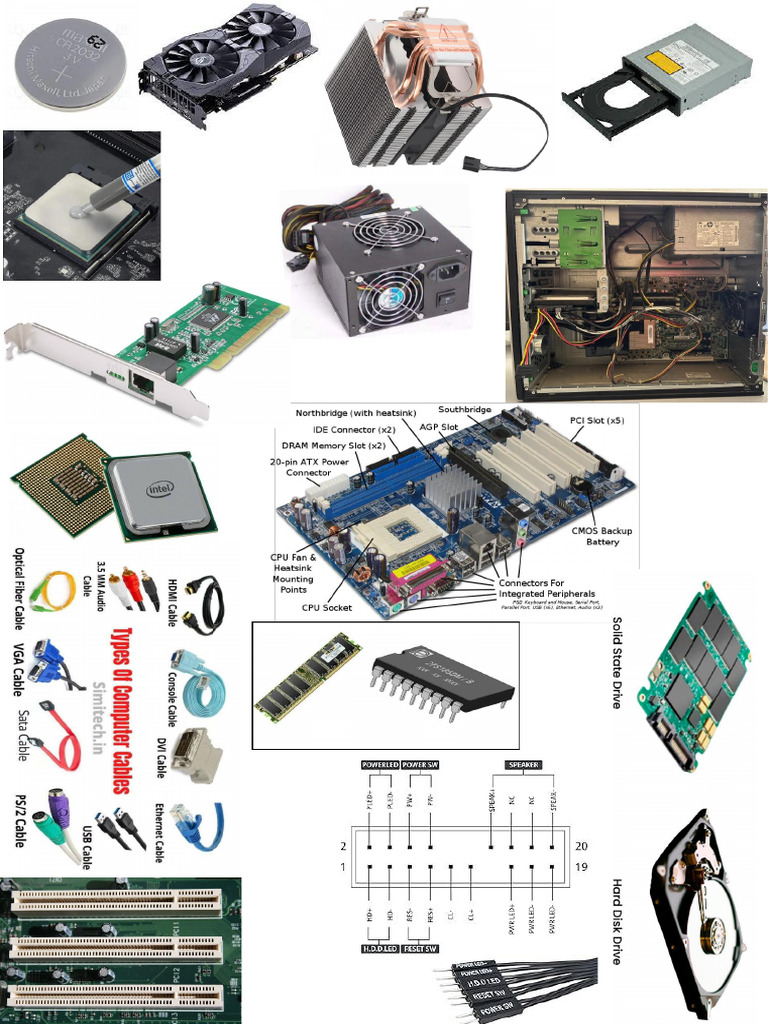 Parts of Cpu | PDF