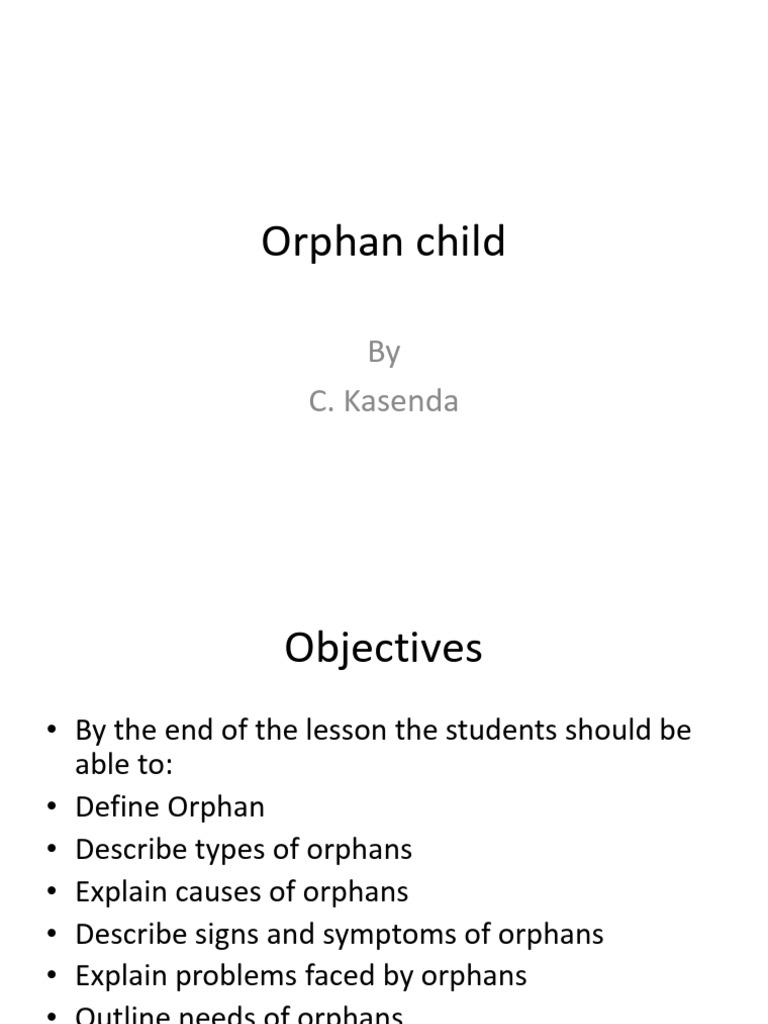 Orphan Child | PDF