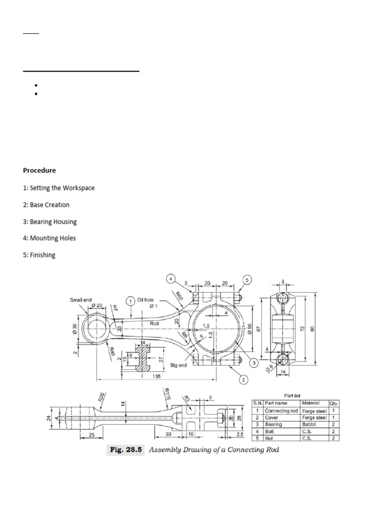 Connecting Rod Exp | PDF