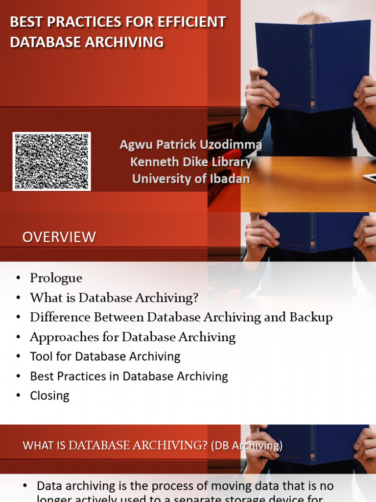 Best Practices For Database Archiving | PDF | Databases | Backup