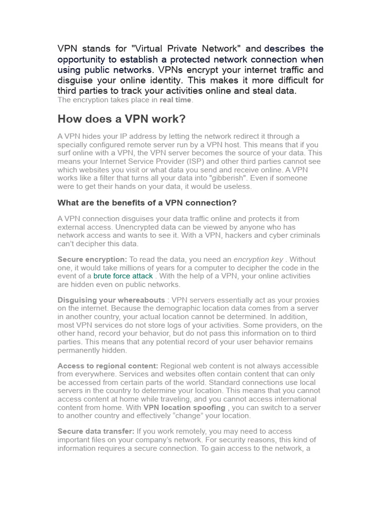 Chapter 8 Virtual Private Network | PDF | Virtual Private Network ...