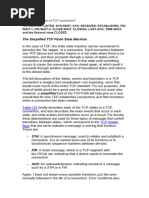 TCP Connection and State Transition Diagram | PDF | Transmission ...