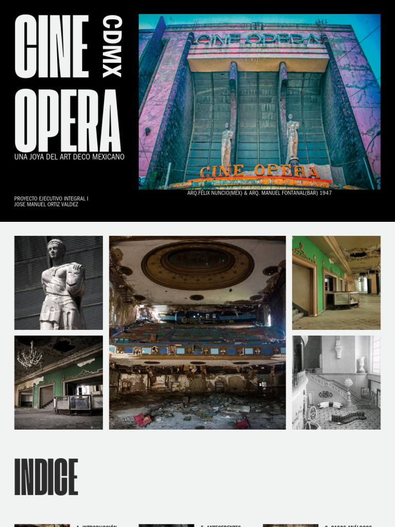 Cine Opera | PDF | Ciudad de México