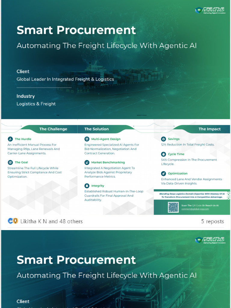 Agentic AI Driven Freight Procurement - Mockup | PDF