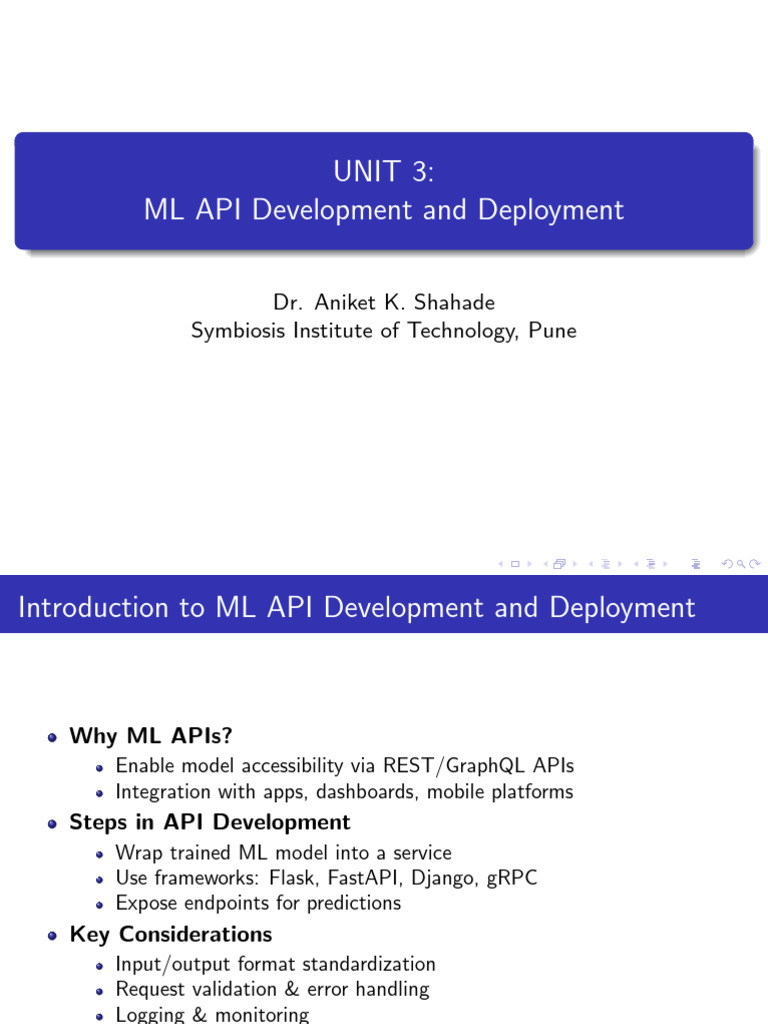 MLOPS Unit 3 | PDF | Computing | Information Science