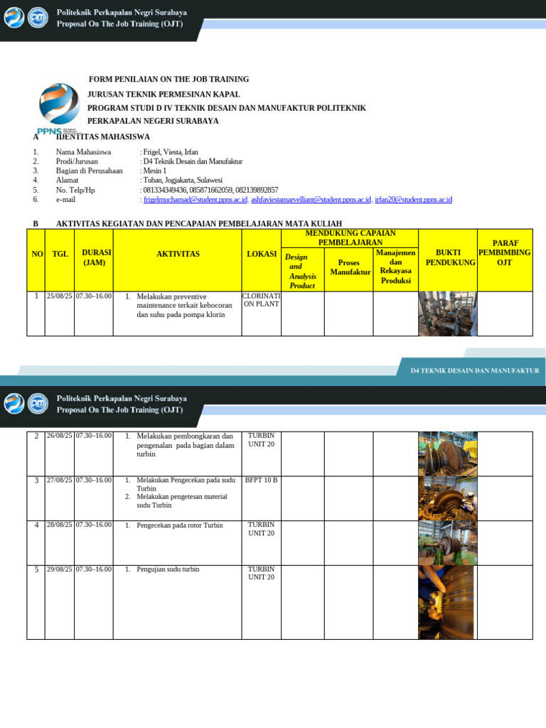 Logbook M3 | PDF