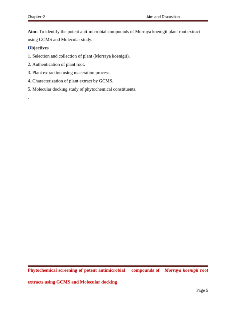 Chapter 3 AIM | PDF