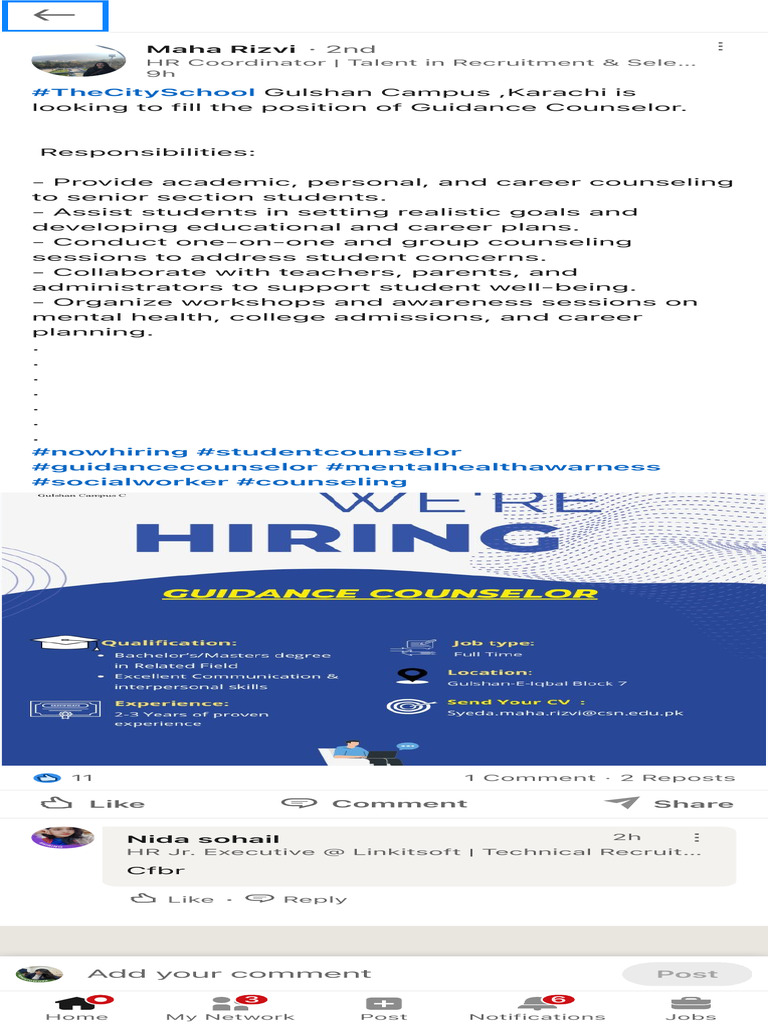 Comments LinkedIn | PDF