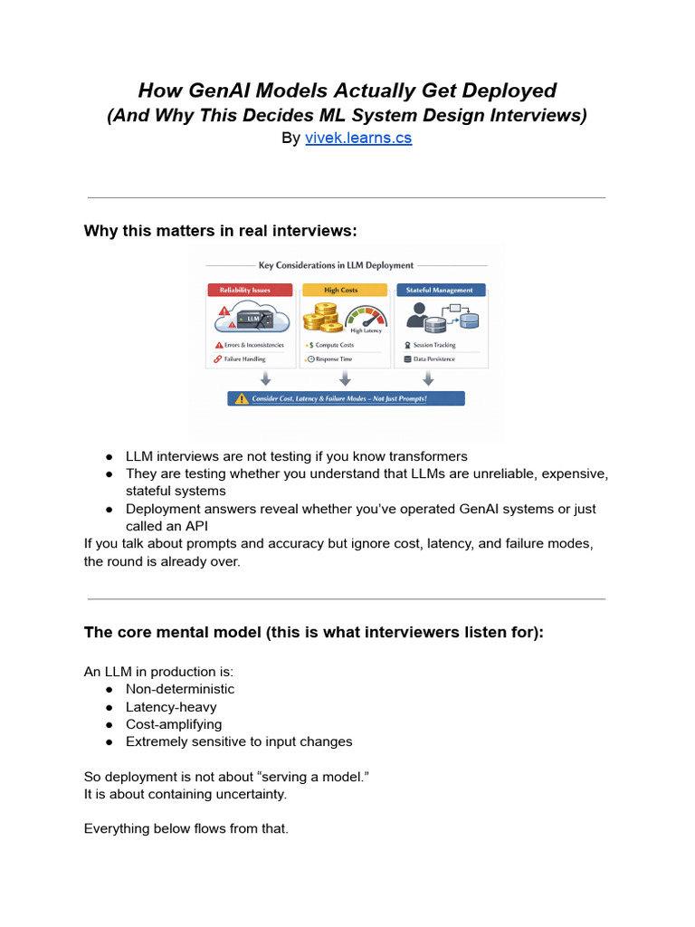 ML Deployment Evaluation | PDF | Cognitive Science | Computing