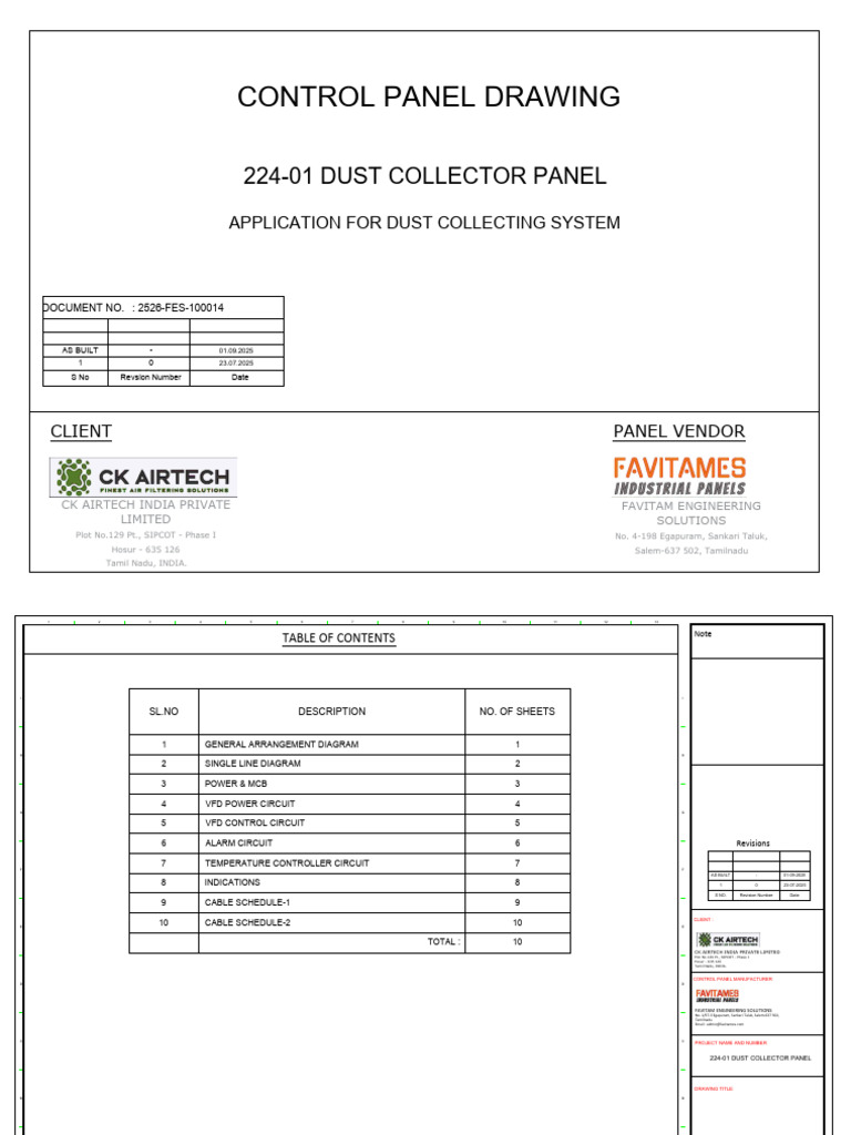 As Built 224-01 100hp VFD Control Panel | PDF | Electric Power ...