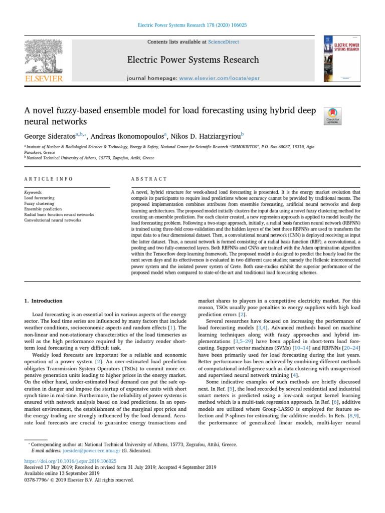 A Novel Fuzzy Based Ensemble Model | PDF | Forecasting | Cluster Analysis