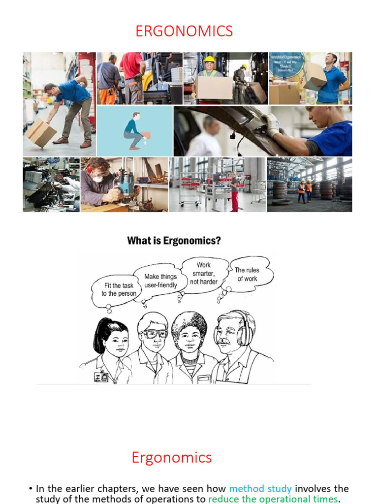 ERGONOMICS | PDF