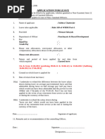 Earned Leave Application Form WB 2395 | PDF | Government | Justice