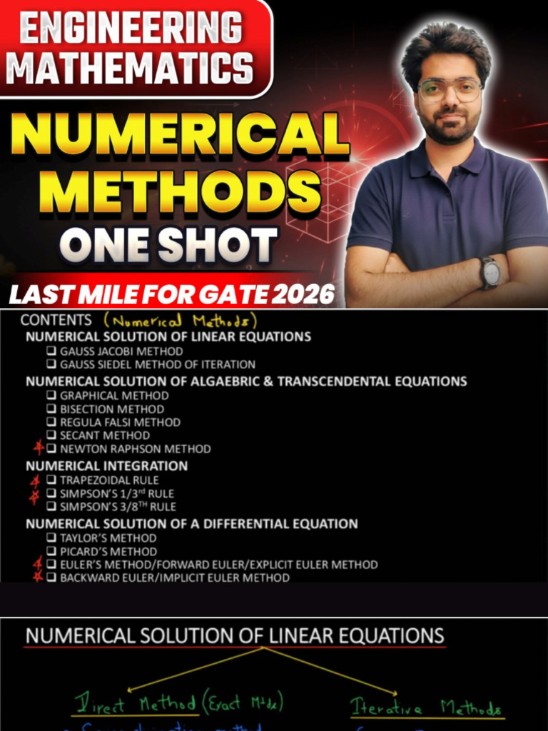 Numerical Methods | PDF