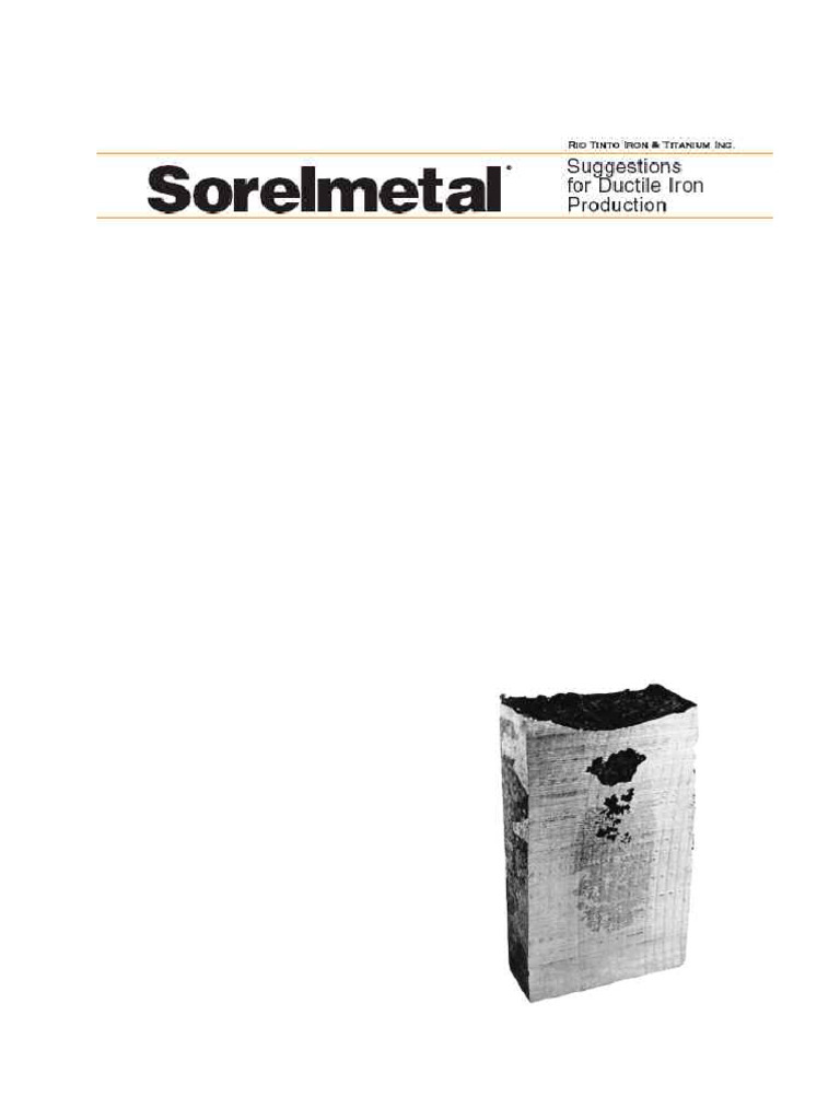 Chunk Graphite Defects in Ductile Iron | PDF | Alloy | Cast Iron