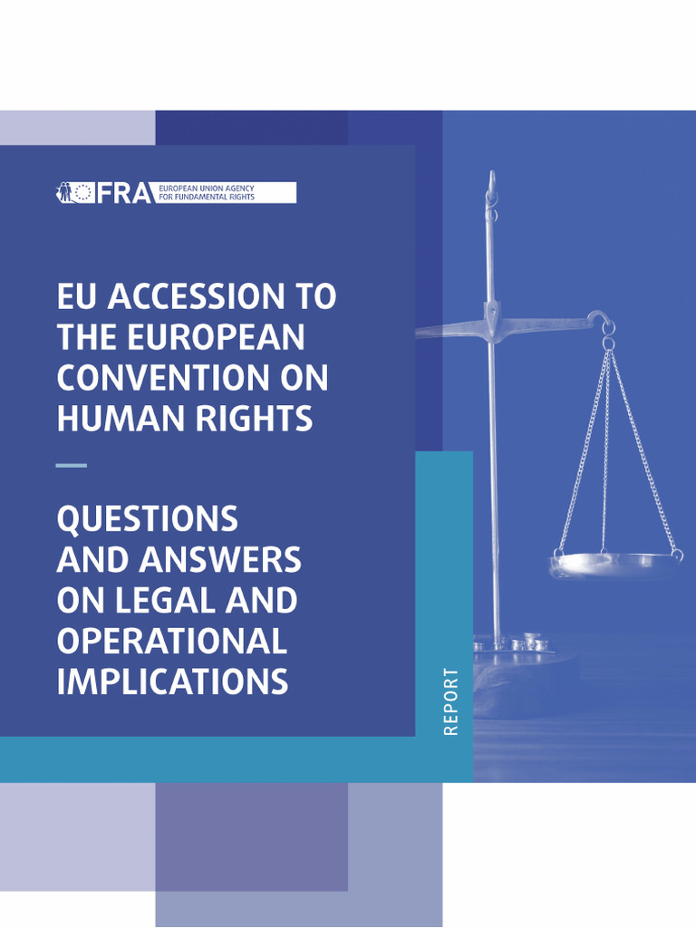EU Accession To The European Convention On Human Rights Questions and ...