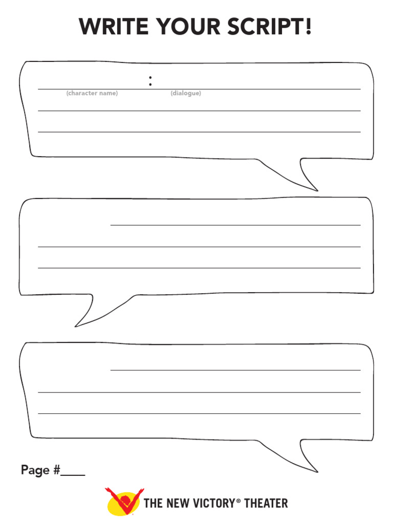 Script Template | PDF