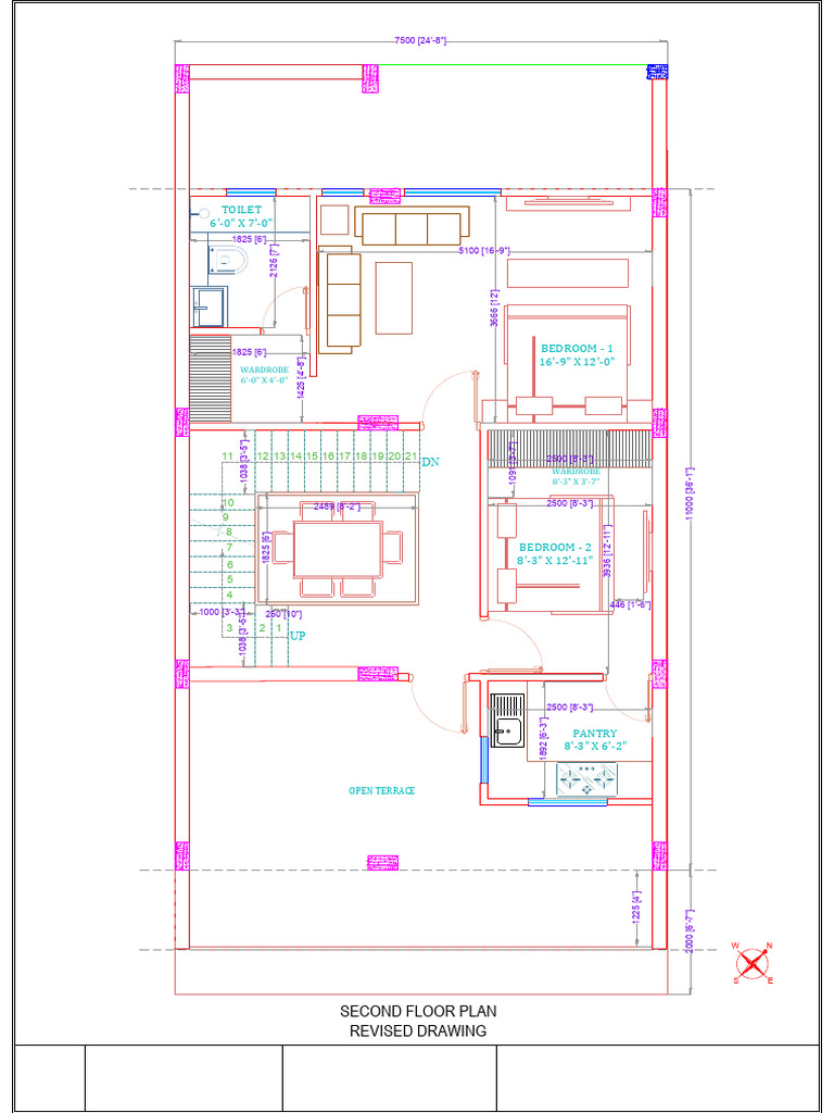 Second Floor - Revised Drawing | PDF